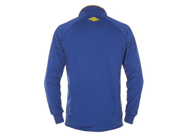 UMBRO UX-1 Half Zip Jr Blå/Gul 116 Träningströja med krage 